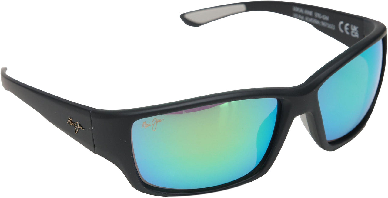 27M - Soft Black With Dark Transparent Green And Light Transparent Grey - Mauigreen