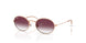 291/8H - Gold - Clear Gradient Dark Violet