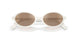 14240D - White - Light Orange Mirror Silver Internal