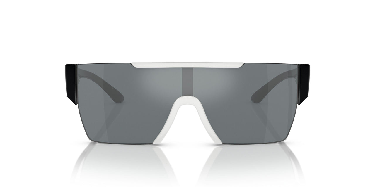 40496G - White - Grey Mirror Black