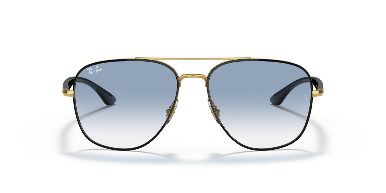 90003F - Black - Clear Gradient Blue