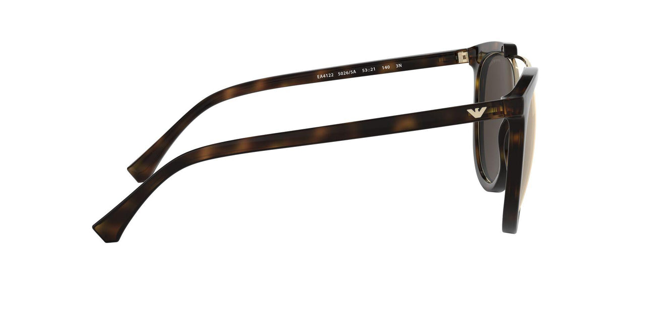 50265A - Havana - Light Brown Mirror Dark Gold