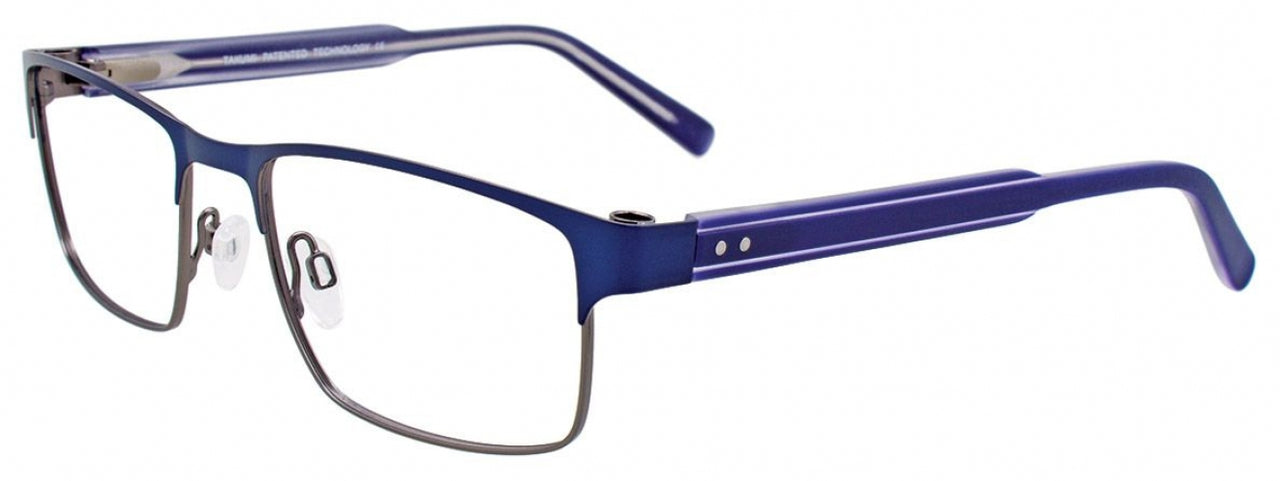 50 - Satin Dark Blue & Dark Grey/Dark Blue