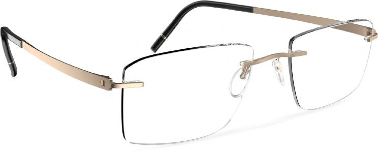 Silhouette Momentum Aurum Demo Rimless L009 Eyeglasses