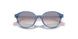 28387B - Blue - Clear Grad Lt Blue Mirr Silver