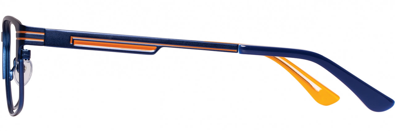 3 - Cobalt / Orange