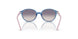 28387B - Blue - Clear Grad Lt Blue Mirr Silver