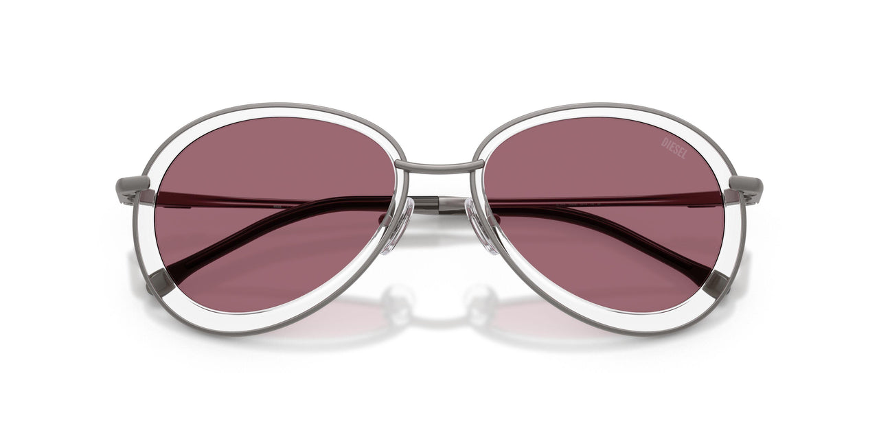 1009B5 - Grey - Mirror Red