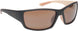 25MC - Matte Dark Transparent Brown With Tan And Cream - Hcl Bronze