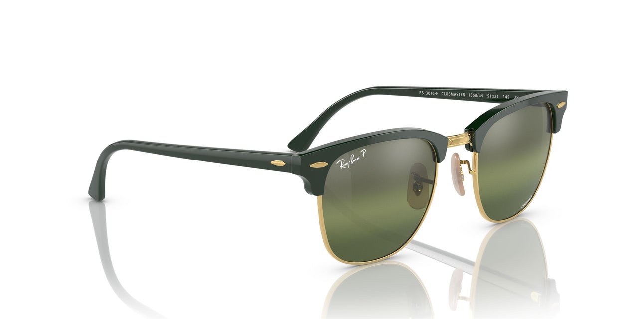 990/58 - Red Havana - Crystal Green Polarized