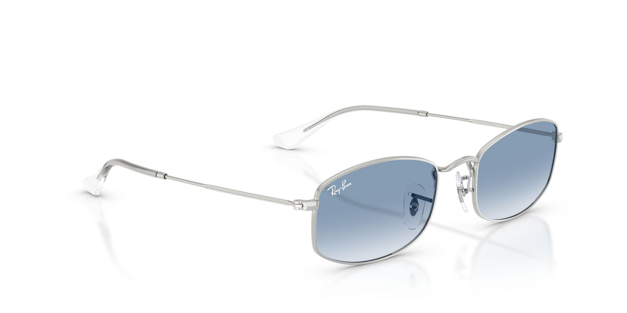 003/3F - Silver - Clear Gradient Blue