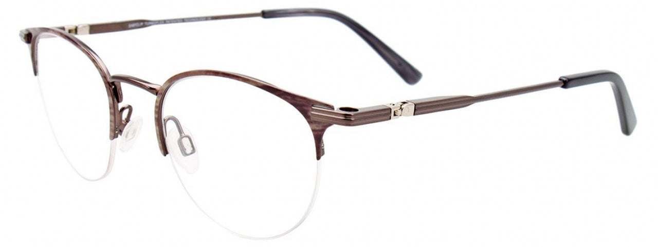 20 - Beige & Brown Stripes & Dark Steel