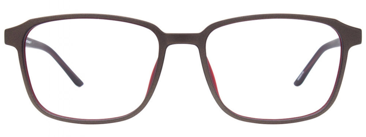 20 - Matt Dark Grey & Dark Red (inside)