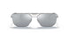 1BC02R - Silver - Blue Mirror Silver 80