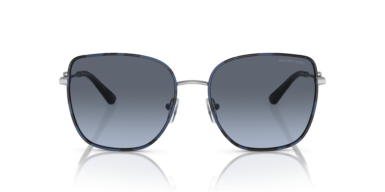 10158F - Silver - Navy Gradient