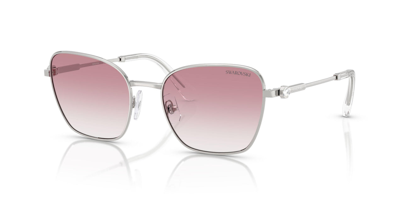 40018D - Silver - Clear Gradient Pink