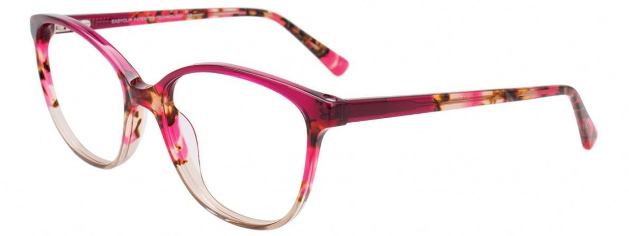 30 - Fuchsia Crystal & Demi Pink & Beige Crystal