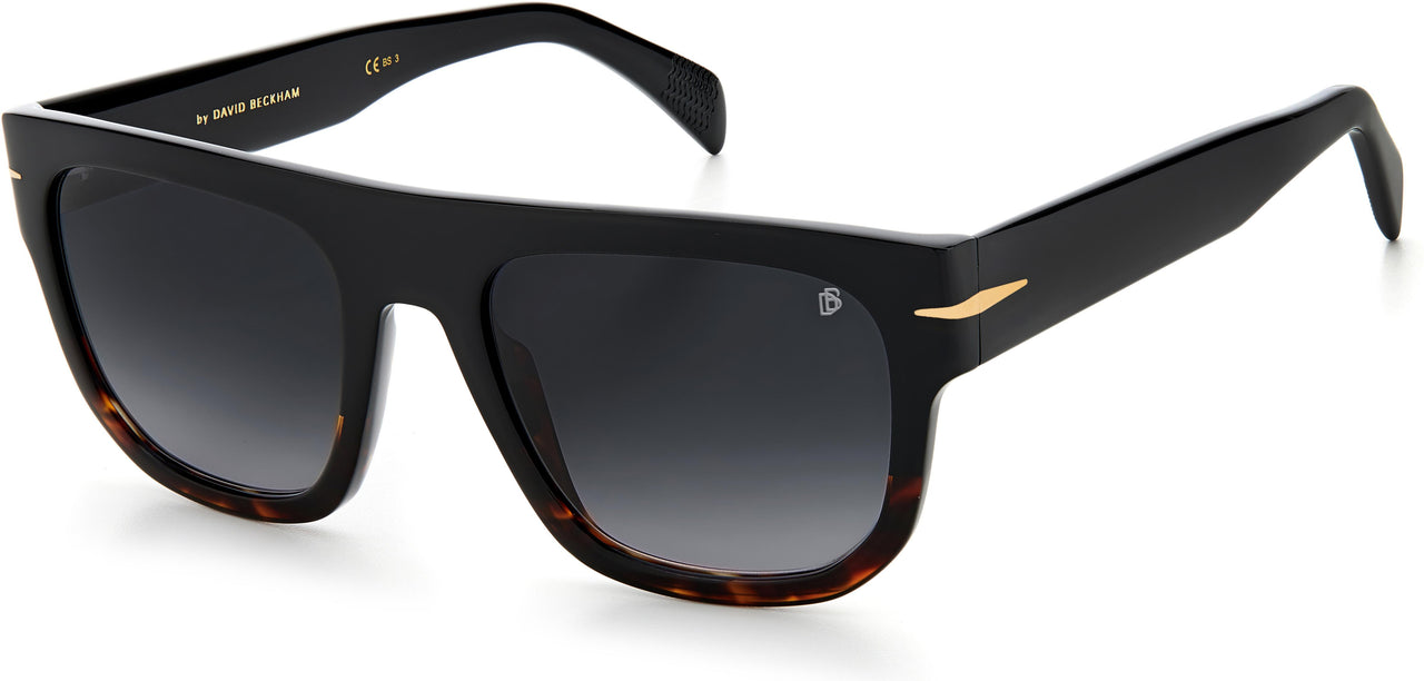 037N-9O - Black Horn - Dark Gray Gradient