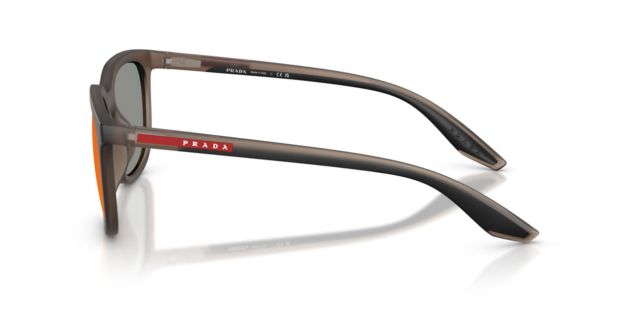 29F21A - Brown - Dark Grey Mirror Blue/red