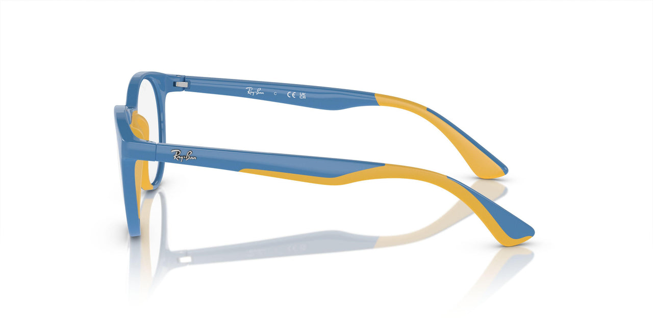 3951 - Light Blue On Yellow - Clear