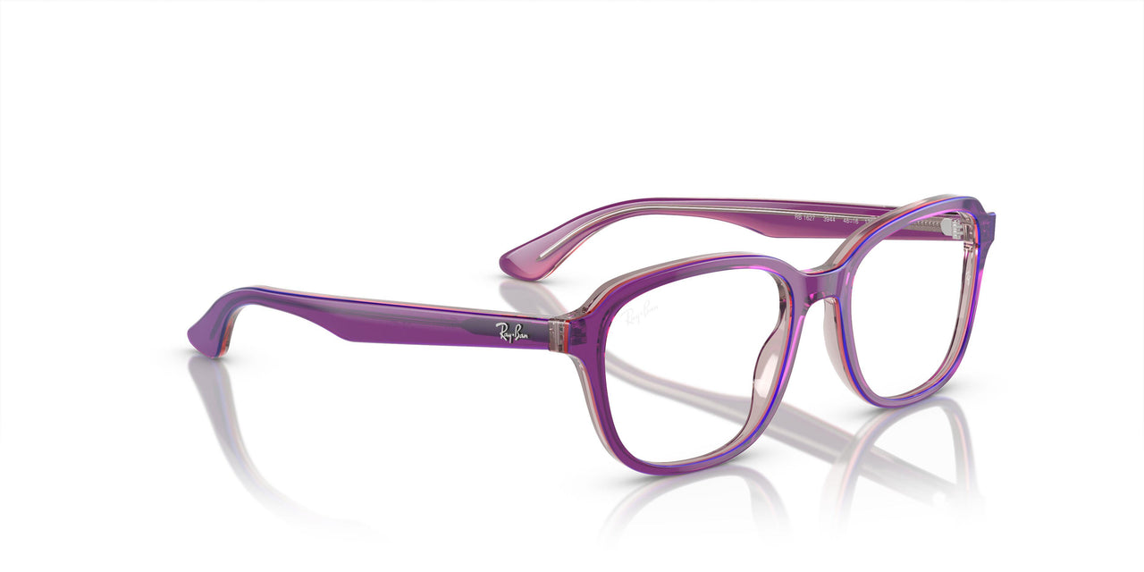 3944 - Top Purple & Pink & Beige - Clear