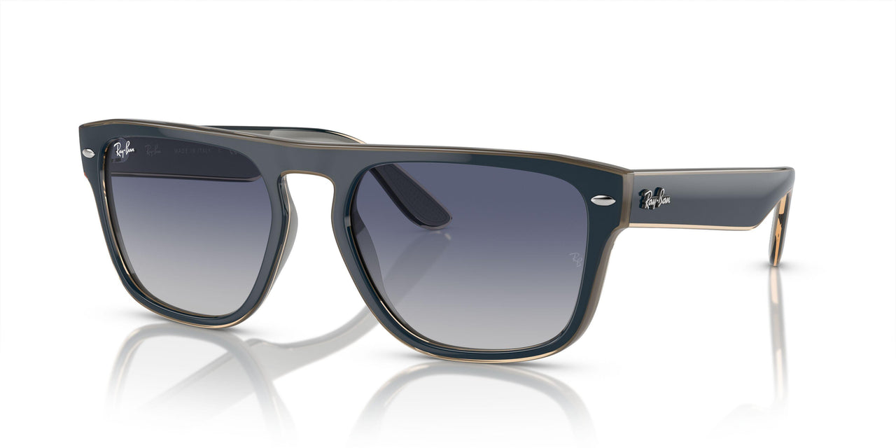 67304L - Blue & Grey & Transparent Light Brown - Grey/blue