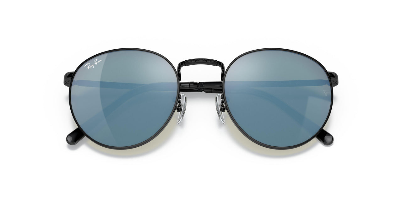 002/G1 - Black - Green Mirror Blue