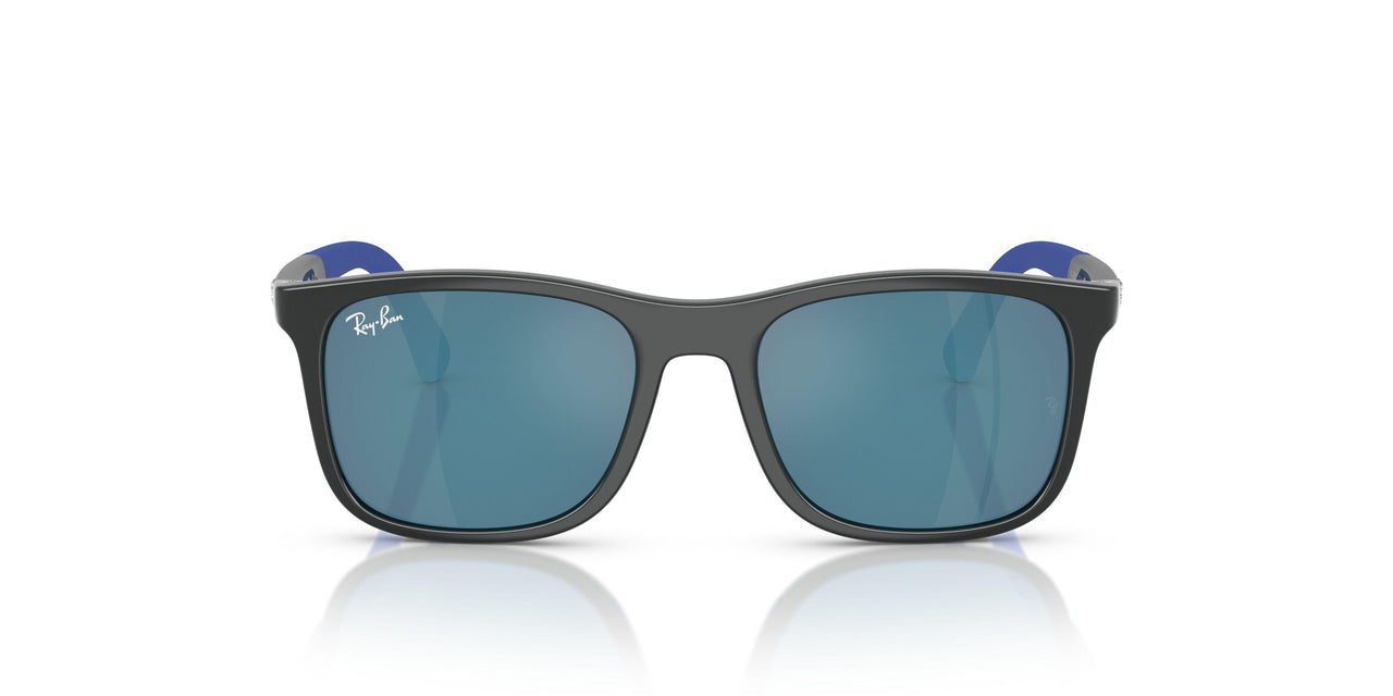 715155 - Grey - Dark Blue Mirror Blue
