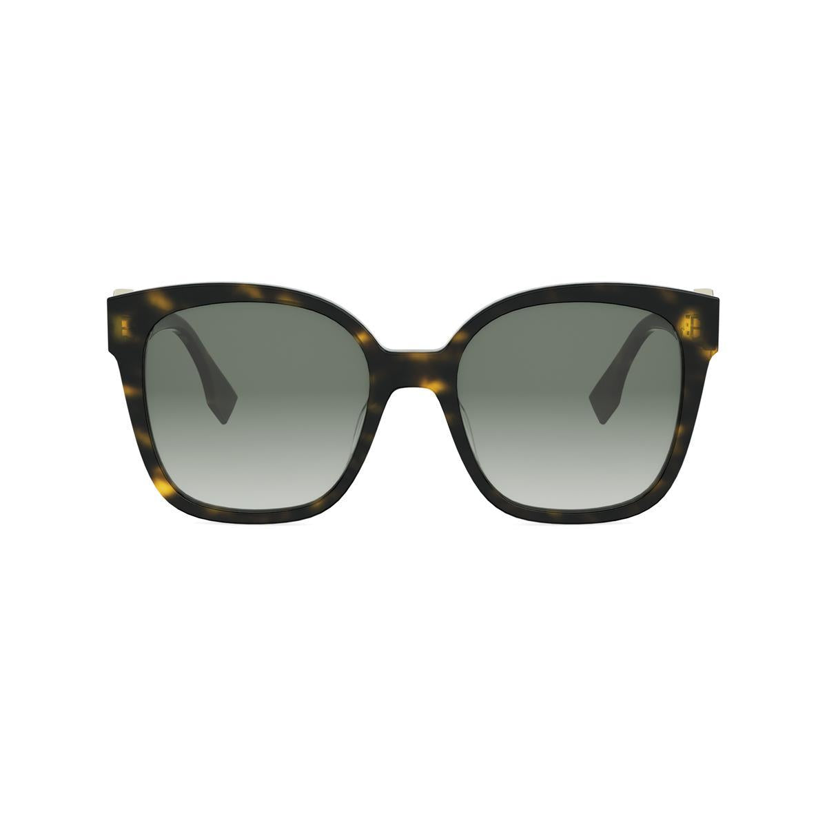 52P - Shiny Dark Havana - Gradient Green