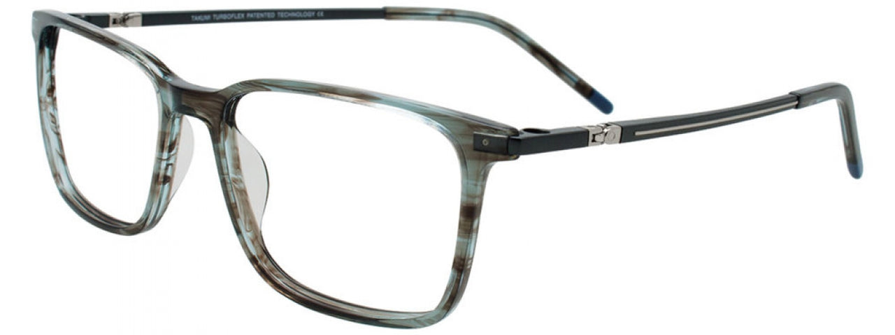 20 - Transparent Grey & Dark Blue