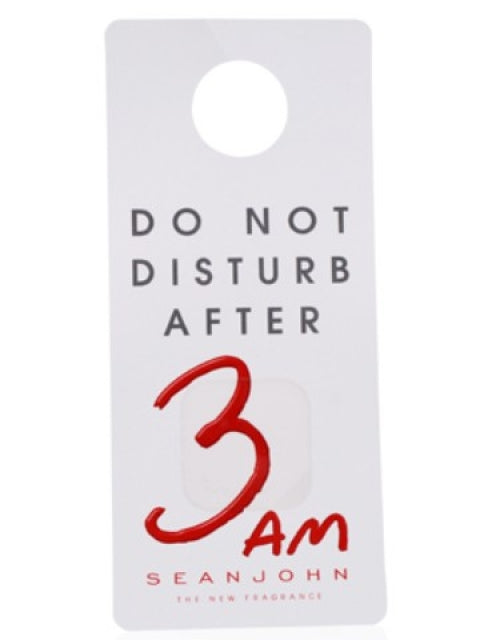 Sean John 3 AM Sean Jon Disc Cover Scented Cards