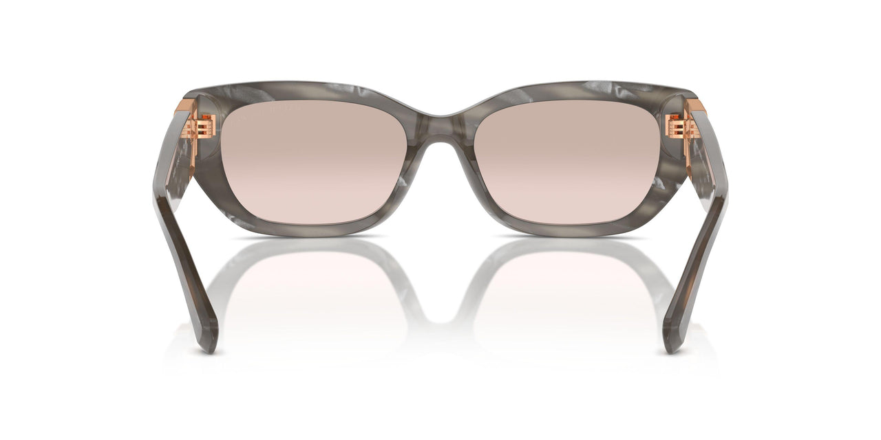 61754E - Black - Brown Gradient Mirror Gold