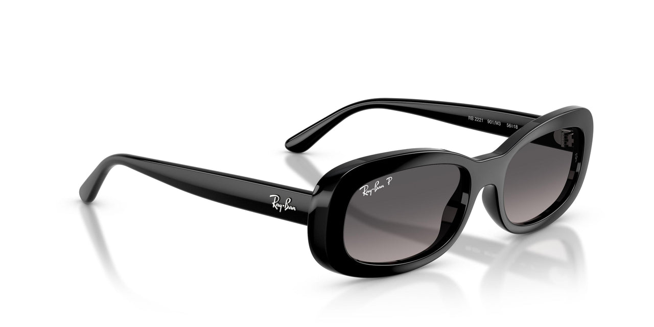901/M3 - Black - Gradient Grey Polarized