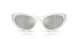 30398V - White - Clear Mirror Silver