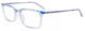 80 - Purple Crystal / Blue Pattern & Purple