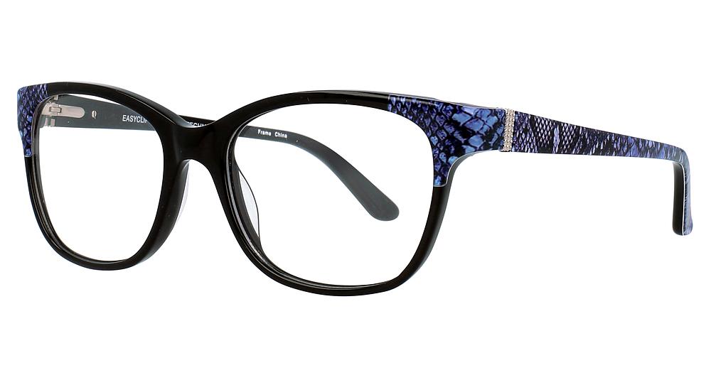 90 - Black & Lavender Snake Pattern