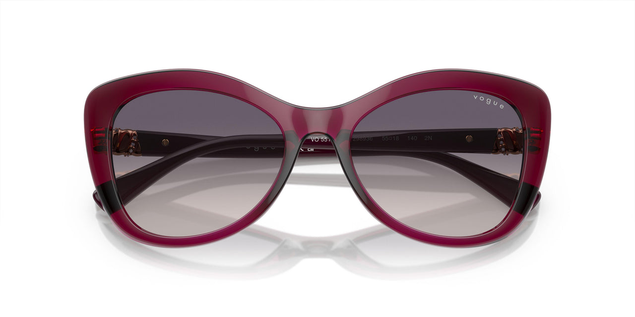 298936 - Red - Pink Gradient Dark Grey