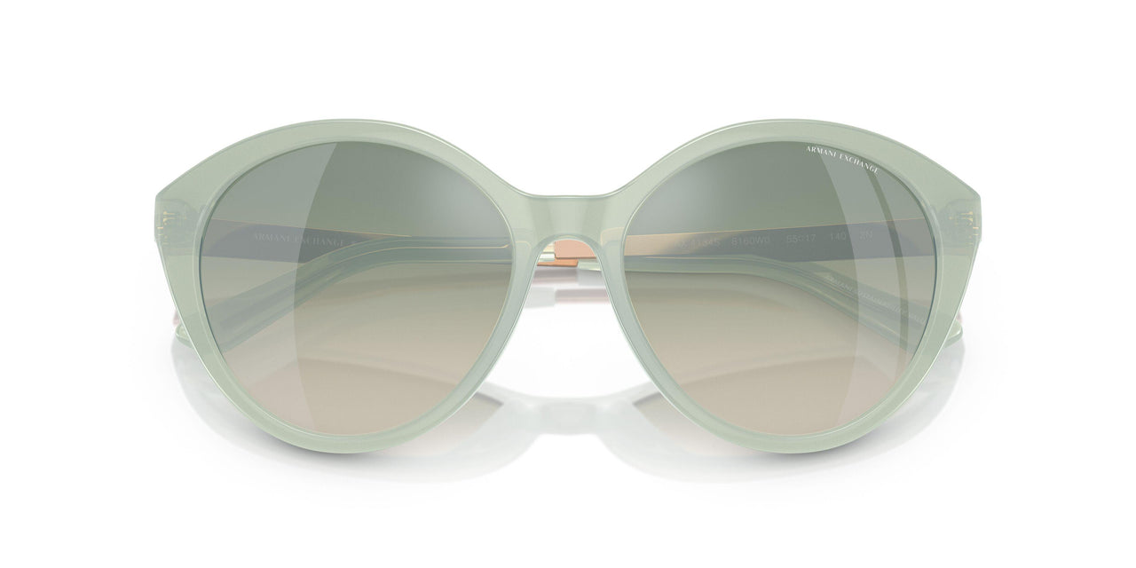8160W0 - Blue - Gradient Green Mirror Silver