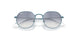 303/7B - Blue - Clear Gradient Blue Mirror Silver