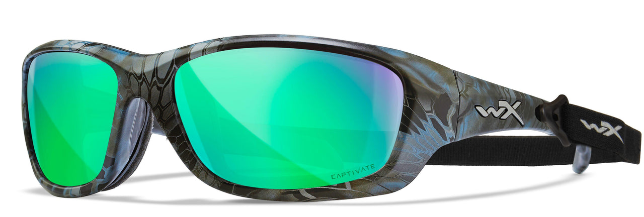 CCGRA12 Captivate Polarized Green Mirror/Kryptek Neptune