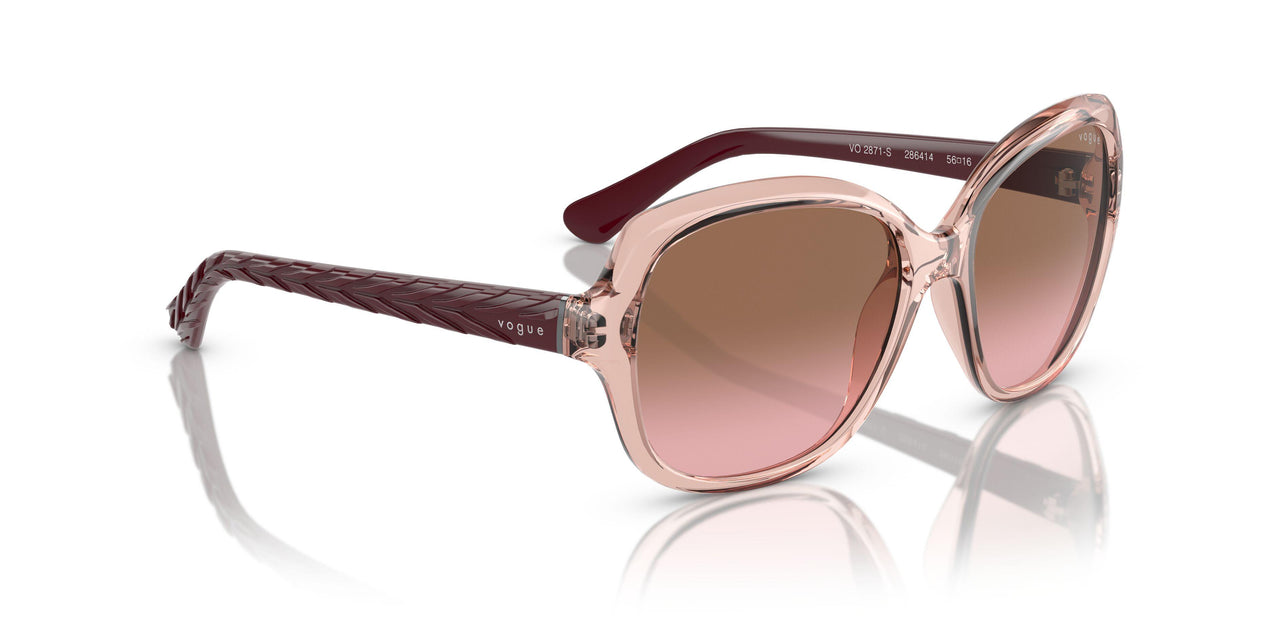 286414 - Transparent Pink - Pink gradient brown