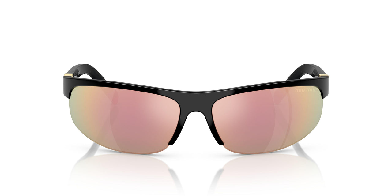 1AB90J - Black - Dark Grey Mirror Pink