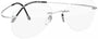Silhouette TMA Must Collection 2017 Chassis Rimless 5515 Eyeglasses