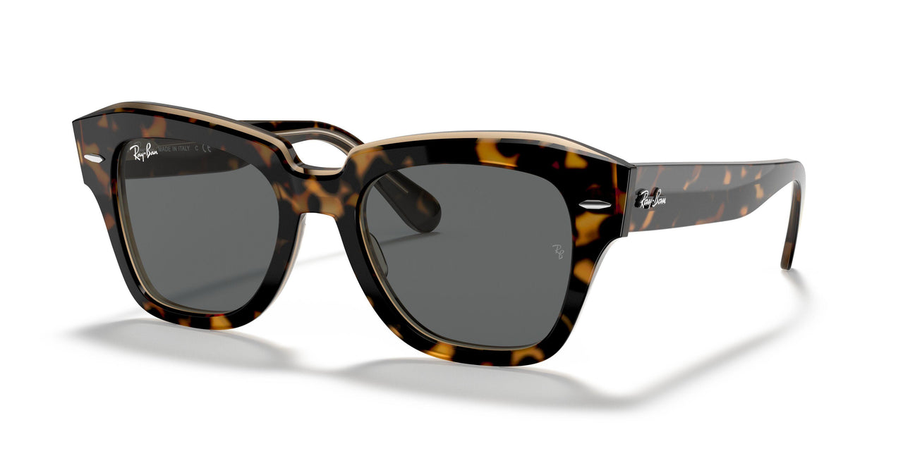 1292B1 - Havana On Trasparent Light Bro - Dark Grey