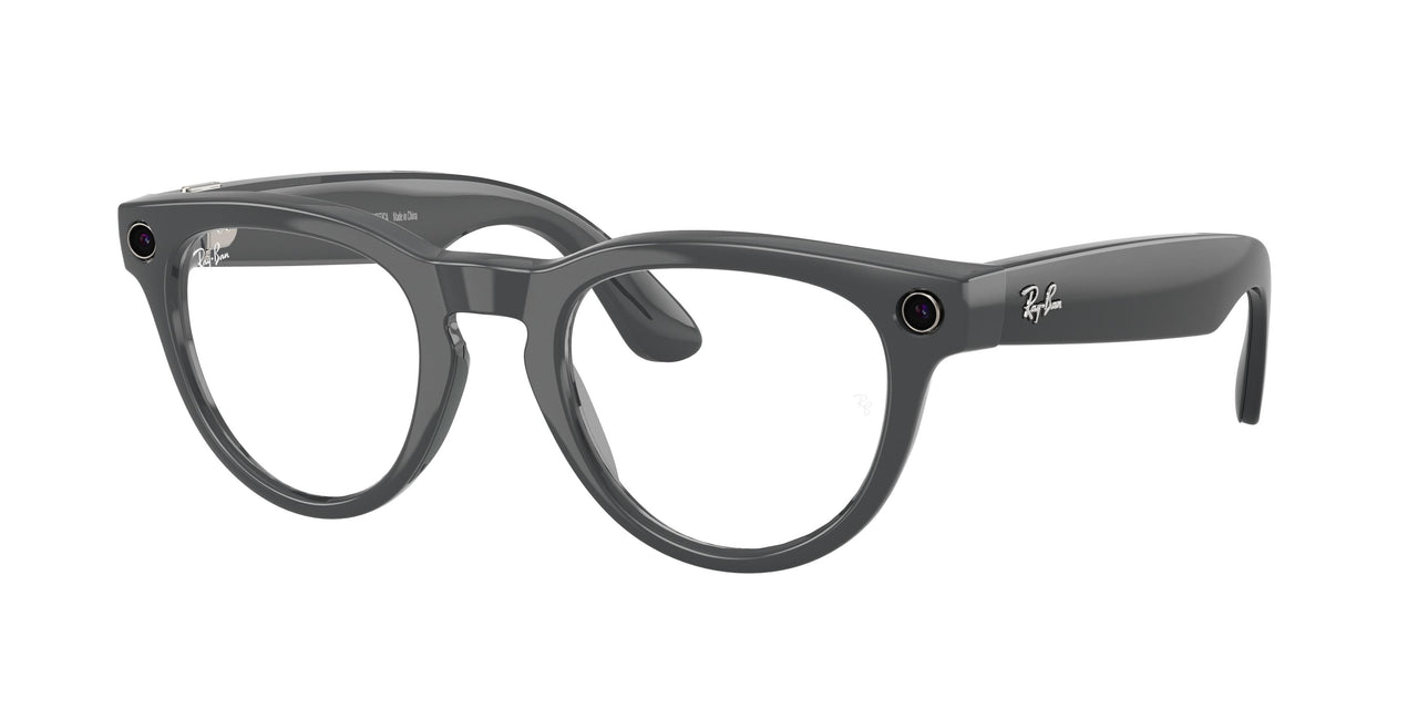 6702CE - Grey - Clear/emerald