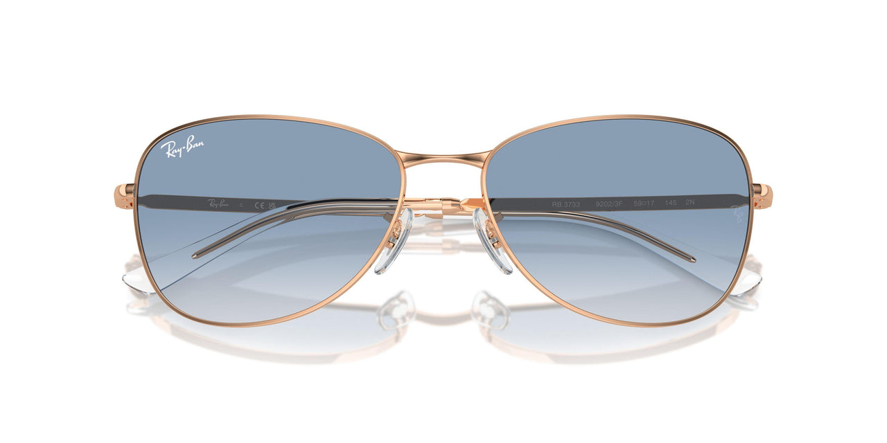 92023F - Gold - Clear & Blue