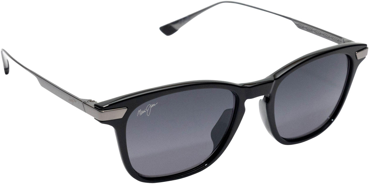 02 - Shiny Black With Gunmetal - Neutral Grey