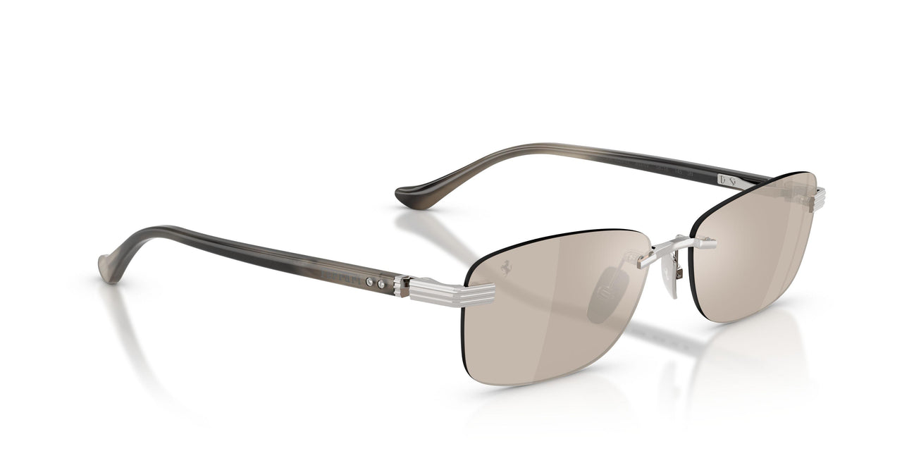 303/0V - Silver - Clear Mirror White Gold