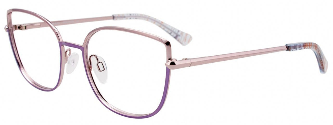 30 - Shiny Rosy Plum & Light Pink