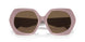 194773 - Pink - Solid Dark Brown